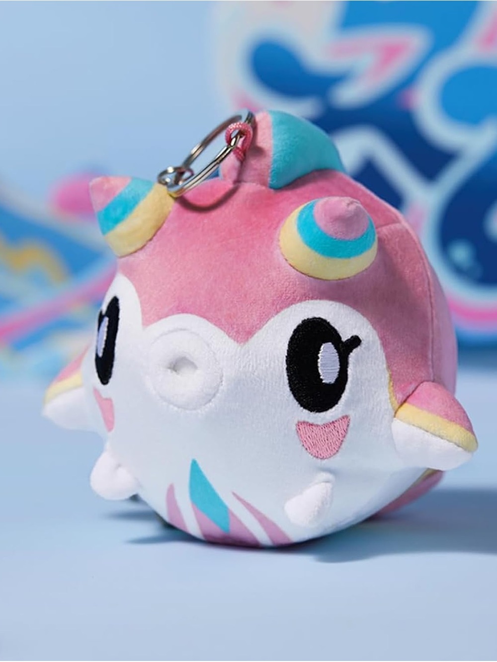 Genshin Impact Freshwater Puffer Plushie Keychain